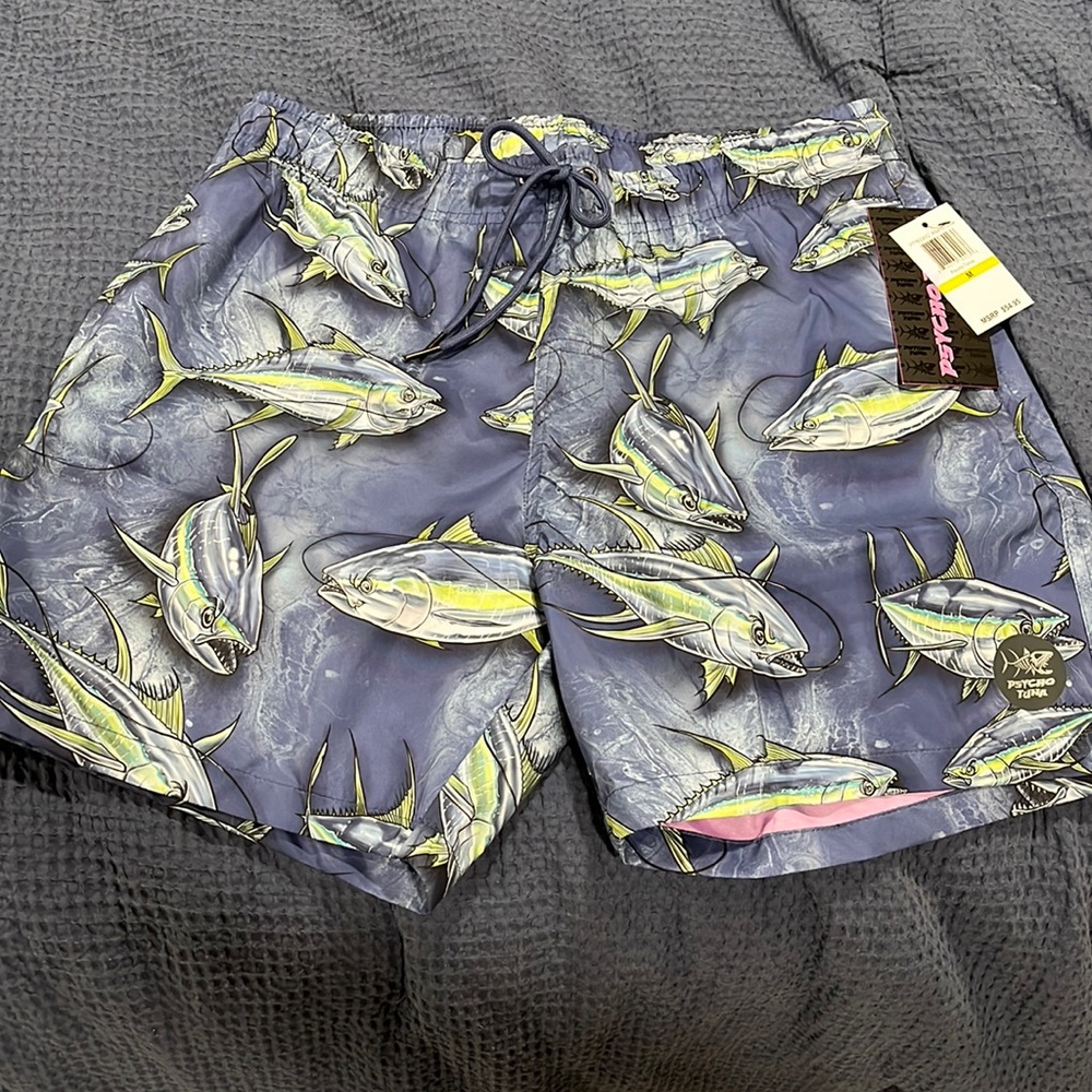 NWT Psycho Tuna swim trunks